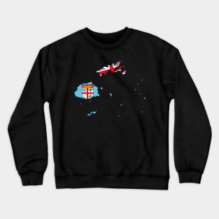 Fiji Map Crewneck Sweatshirt